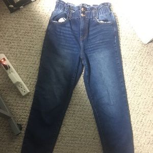 NWOT WILD FABLE PAPER BAG WAIST JEANS